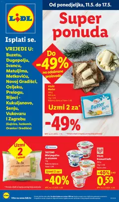 Lidl Super ponuda - Pregled kataloga iz trgovine Lidl, vrijedi od 11.05.2026