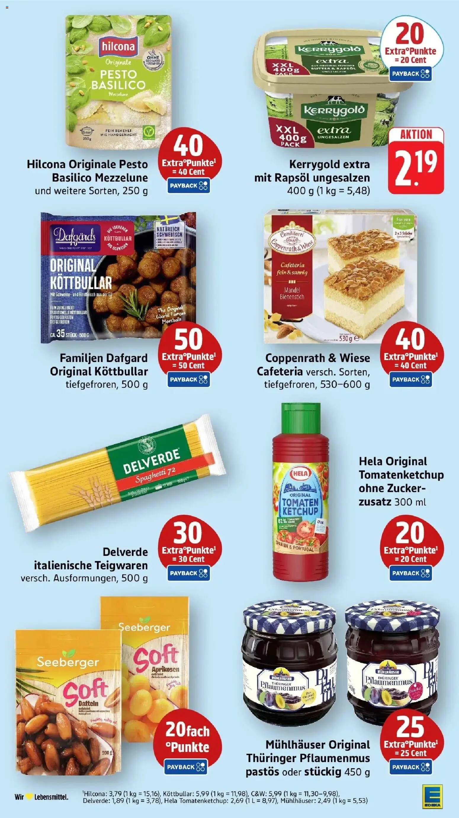 Edeka Prospekt Mühlheim / Donau (ab 05.10.2026) » Angebote Online | Seite: 43 | Produkte: Butter, Spaghetti, Rapsöl, Tomaten