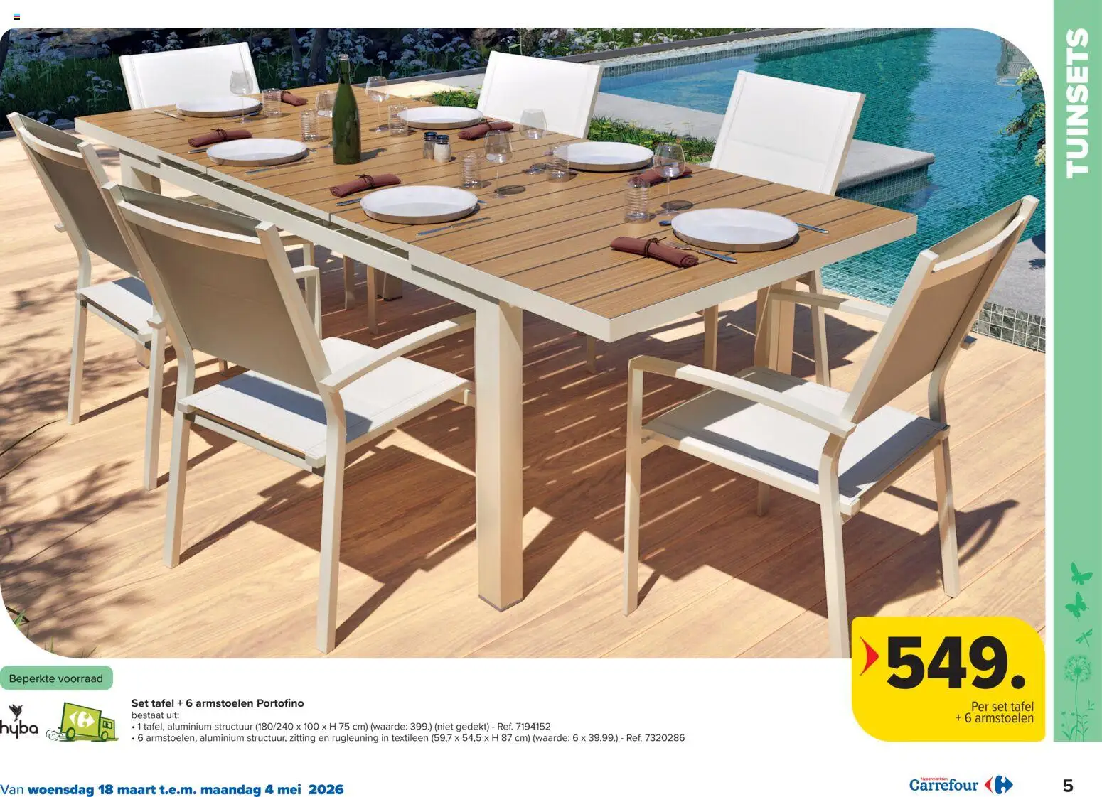 {H1} | Pagina: 5 | Producten: Zitting, Tafel
