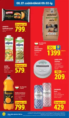 Lidl akciós újság - amely érvényes a következő dátumtól: 2026.08.27. | Oldal: 20