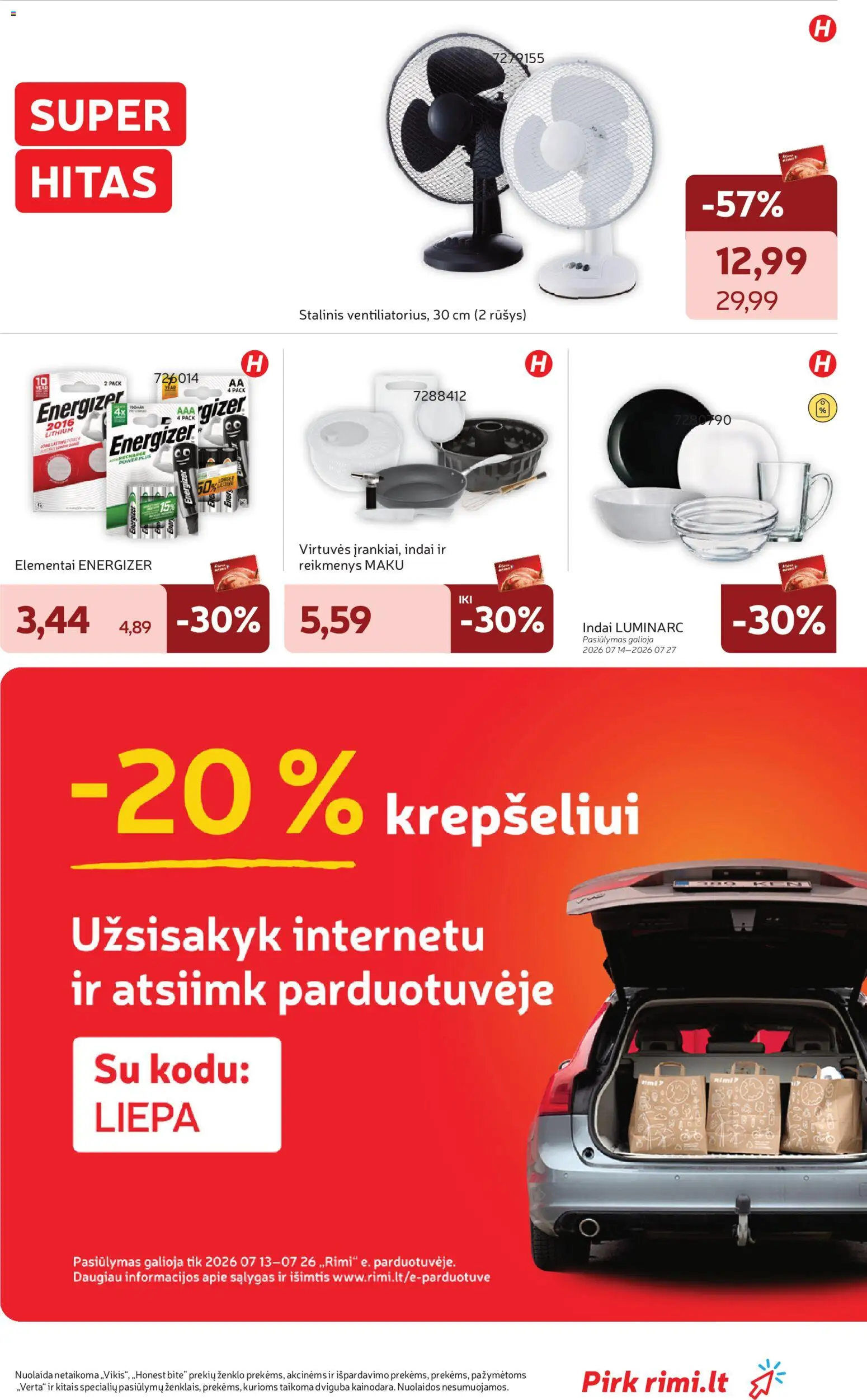 Rimi akcijos nuo 2026.07.21 | Puslapis: 31