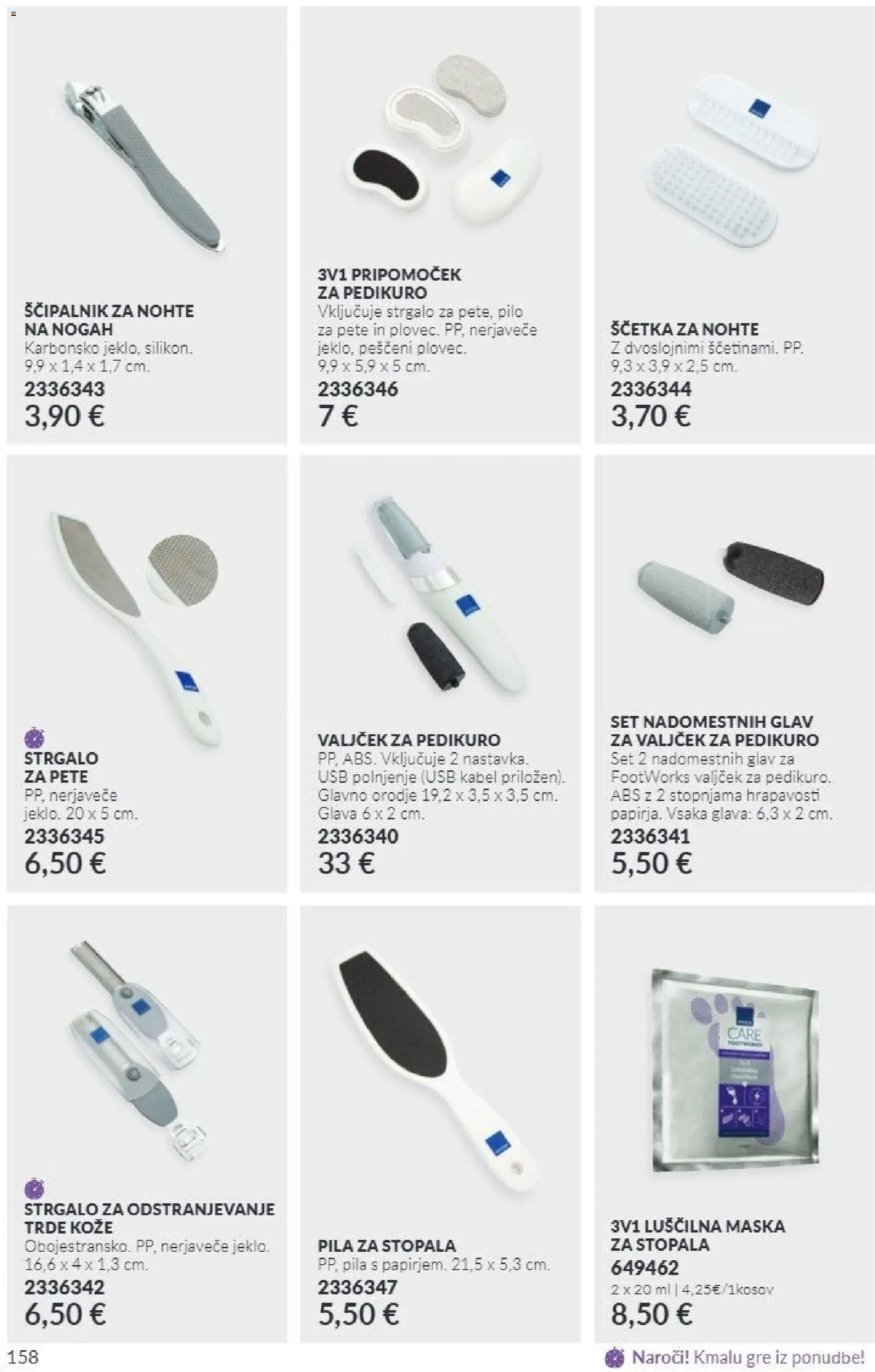 Novi Avon katalog ponudbe – veljaven od 01.10.2026 | Stran: 158 | Izdelki: Kabel, Usb, Orodje, Maska