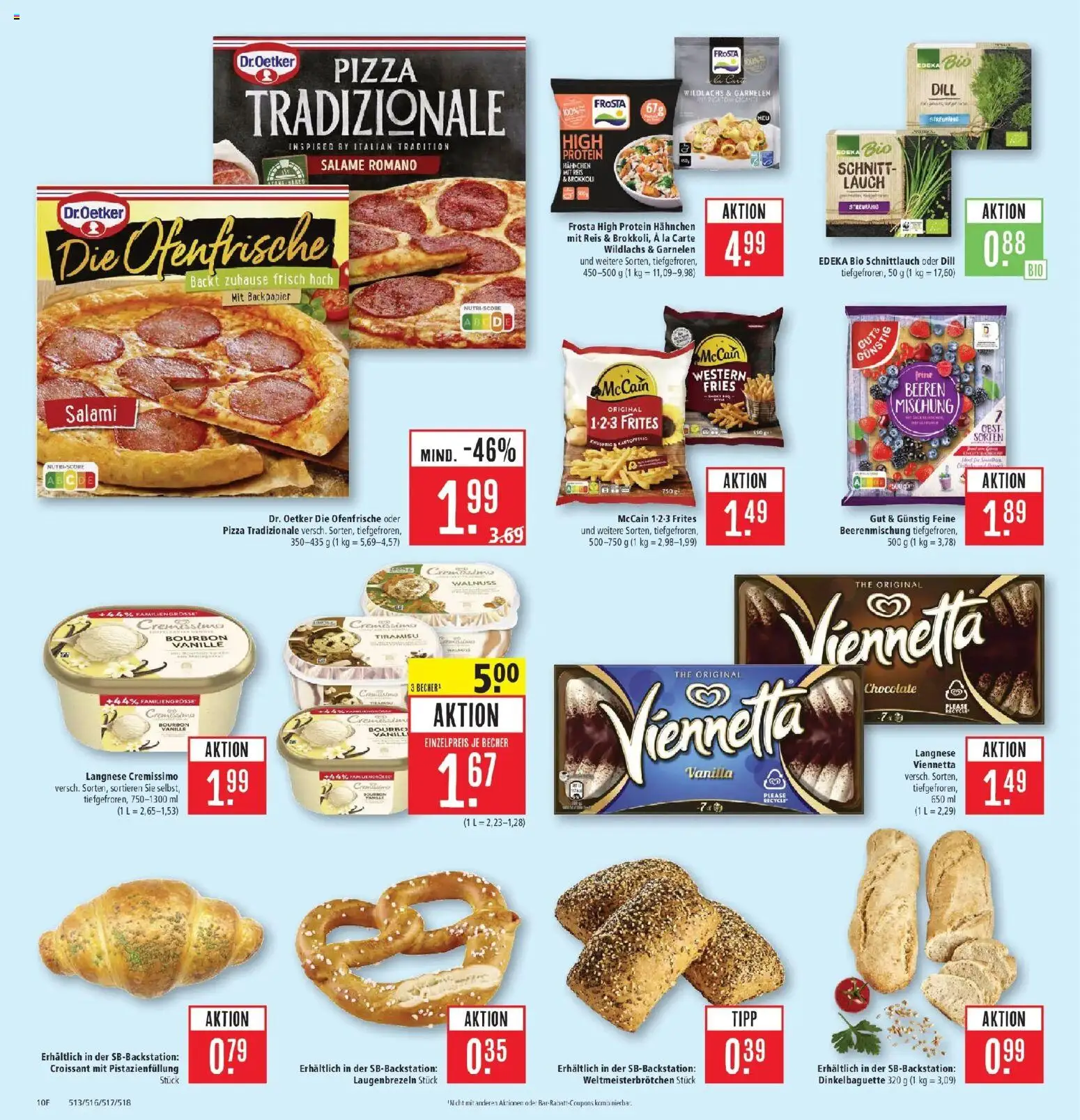 Marktkauf Prospekt Heidenheim – gültig ab 27.07.2026 | Seite: 14 | Produkte: Frosta, Obst, Brokkoli, Bourbon