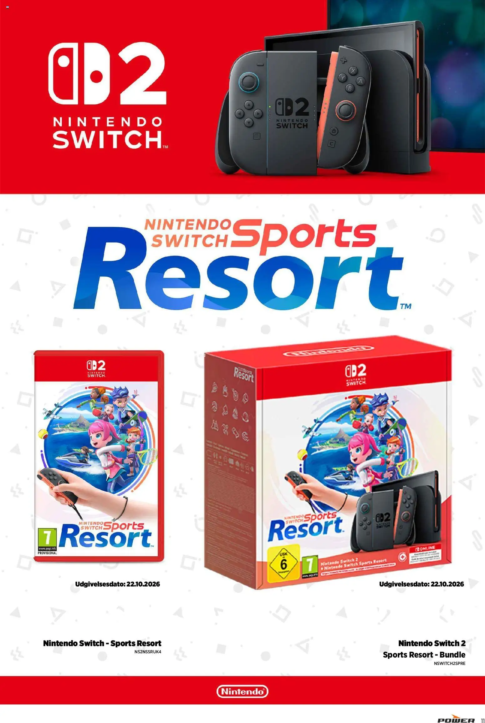 Power tilbudsavis – gyldig fra 09/10/2026 | Side: 11 | Produkter: Nintendo Switch