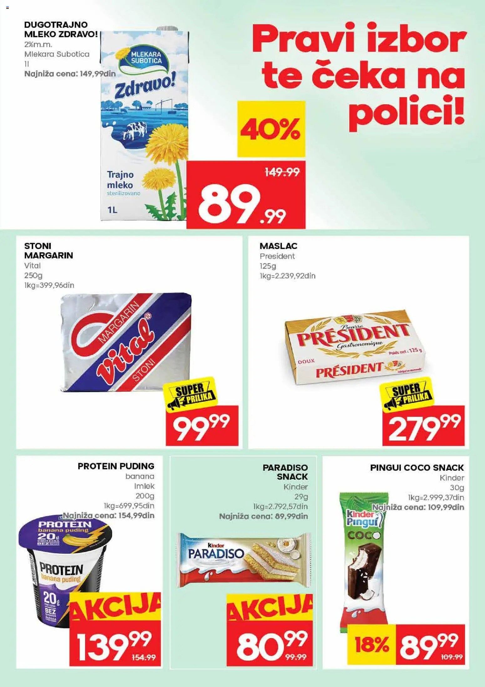 Roda katalog - važi od 04.06.2026 | Strana: 11 | Proizvode: Banana, Maslac, Puding, Margarin