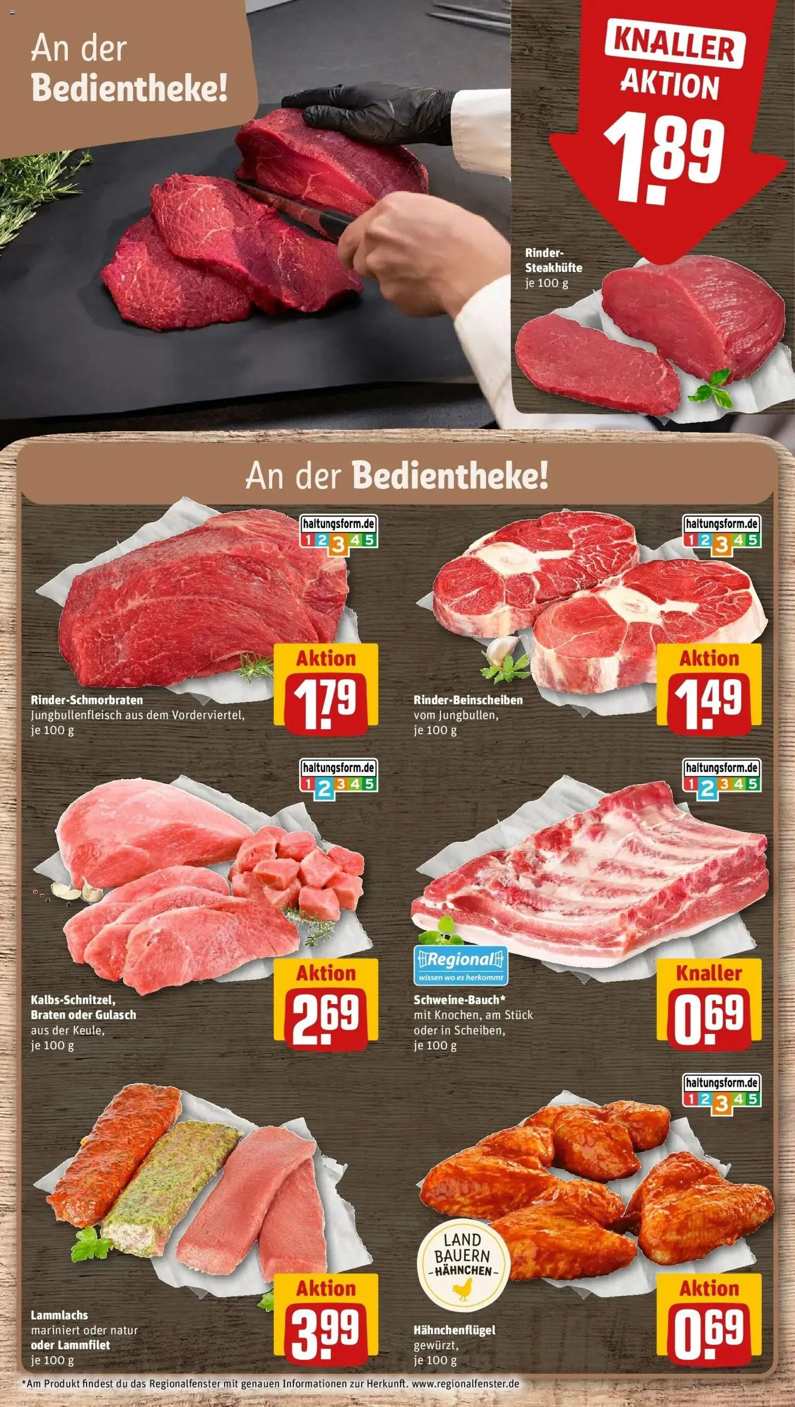 REWE Prospekt ab 17.08.2026 zum Blättern » Angebote | Seite: 12 | Produkte: Hahnchen, Gulasch