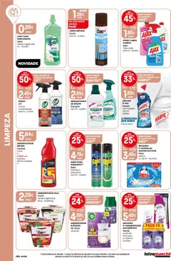 Pré-visualização Intermarché folheto válido de 20/08/2026 | Página: 44 | Produtos: Produtos de limpeza, Inseticida, Aloe Vera, Limpa móveis