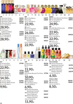 Katalog Avon 6/2026 - Pregled kataloga iz trgovine Avon, vrijedi od 31.05.2026 | Stranica: 98