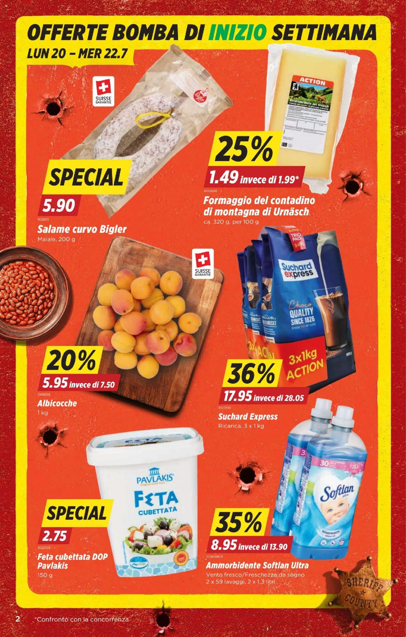 Denner aktionen IT – gültig ab 16.07.2026 | Seite: 2 | Produkte: Feta