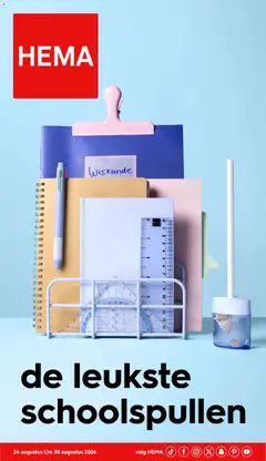 Hema Magazine - Voorbeeld van een folder van Hema, geldig van 24/08/2026