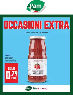 Anteprima del volantino PAM volantino Occasioni Extra valido a partire dal 02/07/2026