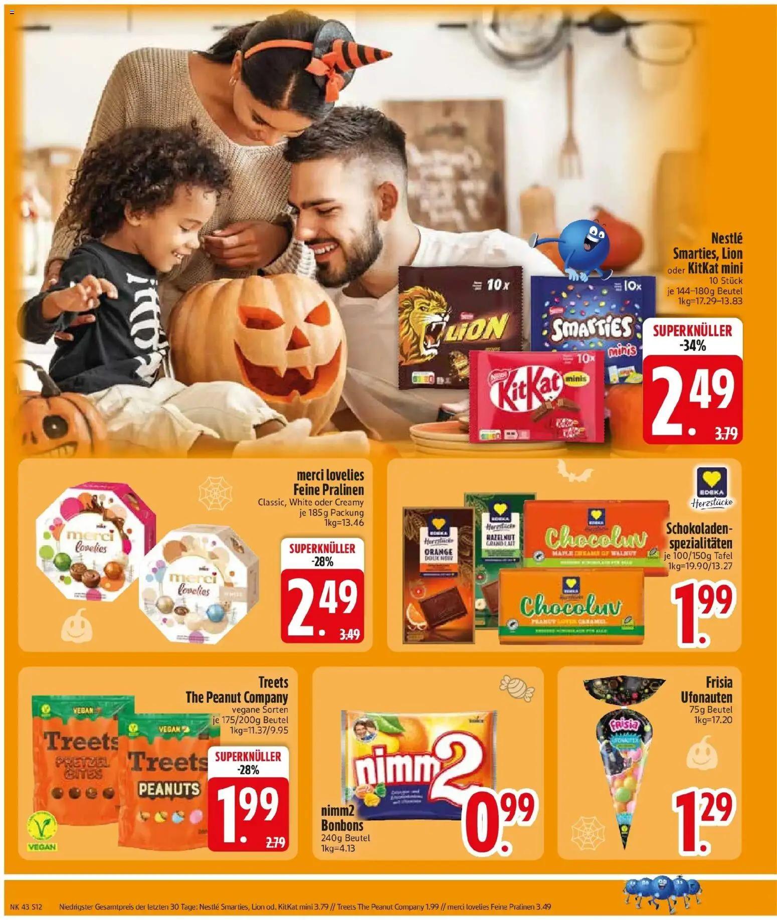 Edeka Prospekt Olching (ab 19.10.2026) » Angebote Online | Seite: 14 | Produkte: Merci, Spezialitäten, Smarties