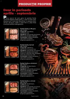 Ofertele Selgros valabile de la 25.03.2026 | Pagină: 26 | Produse: Cotlet, Mici, Sare, Cârnați