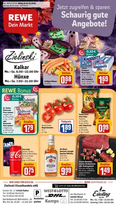 Rewe Prospekt Hünxe ab 26.10.2026 gültig