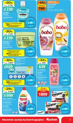 Auchan akciós újság - amely érvényes a következő dátumtól: 28.05.2026 | Oldal: 3