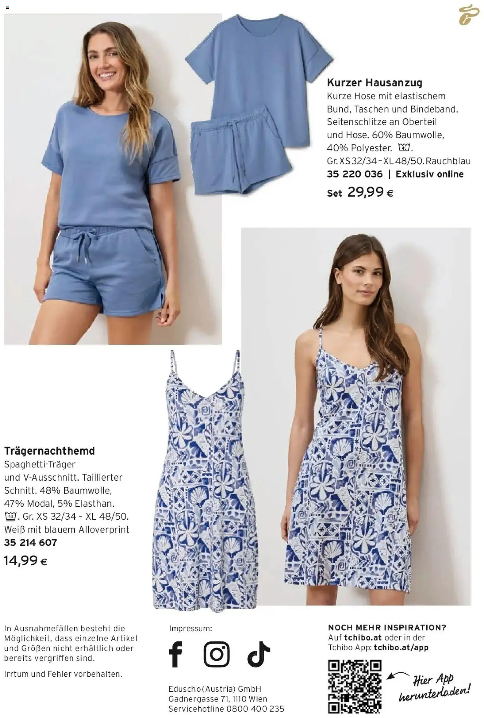Tchibo Eduscho Tchibo Magazin gültig ab 29.07.2026 | Seite: 22 | Produkte: Hose, Kurze hose