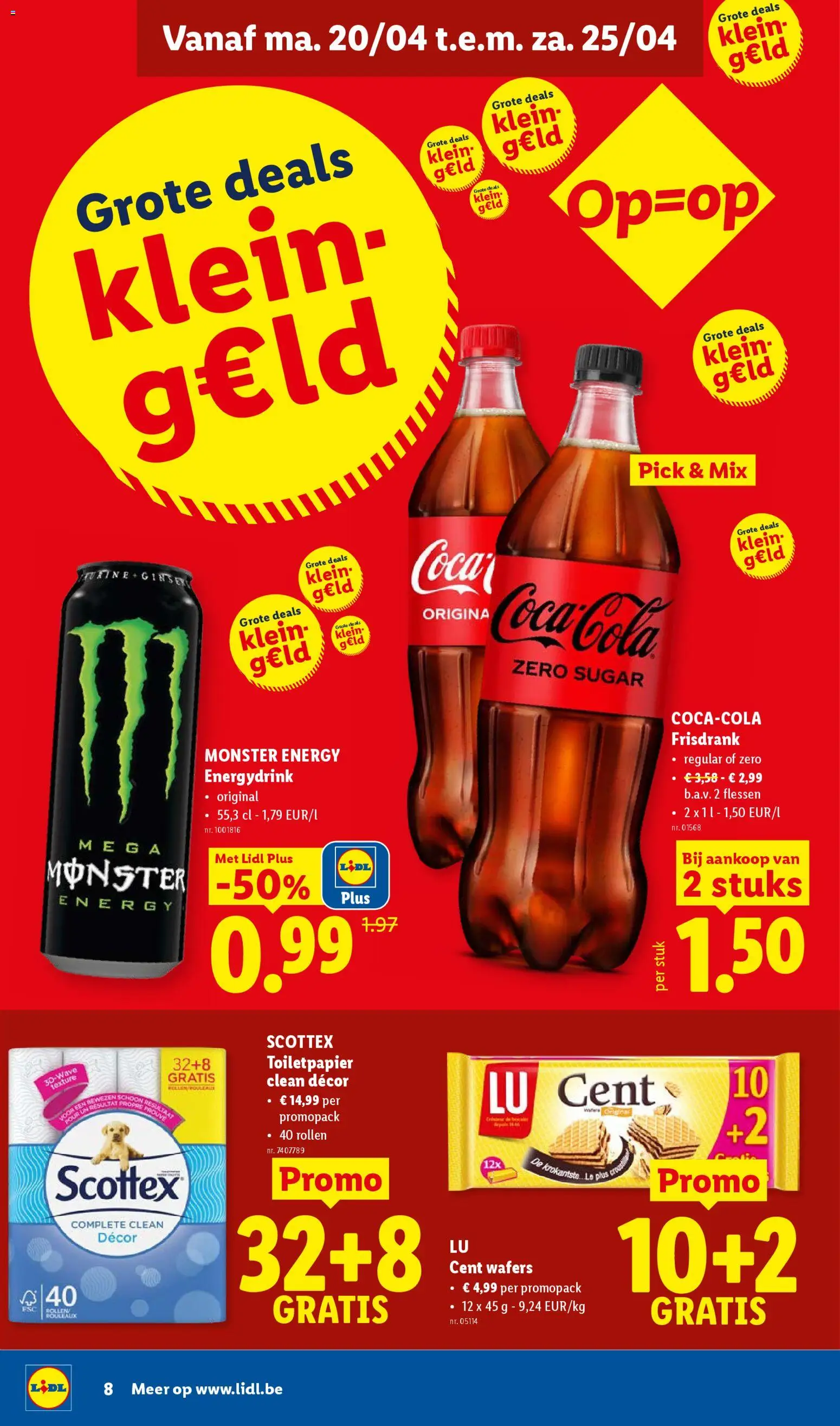 {H1} | Pagina: 8 | Producten: Monster Energy, Klei, Toiletpapier, Toilet