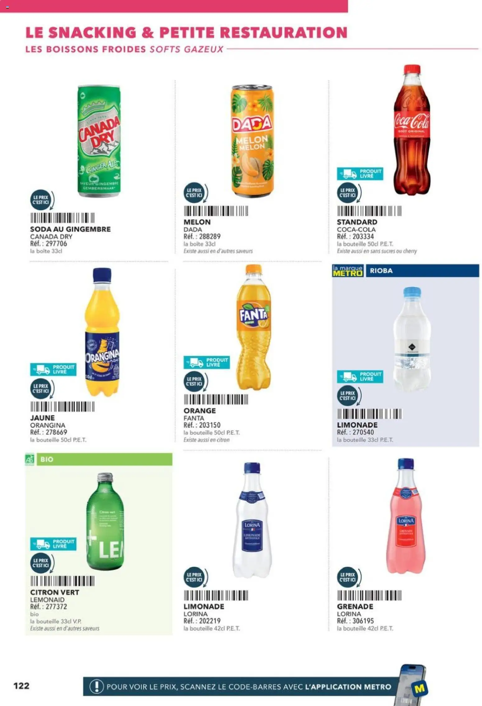 {H1} | Page: 122 | Produits: Orangina, Orange, Gingembre, Livre