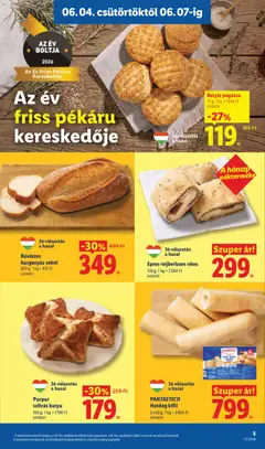 Lidl akciós újság - amely érvényes a következő dátumtól: 04.06.2026 | Oldal: 5