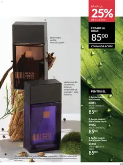 Ofertele Avon valabile de la 01.05.2026 | Pagină: 25 | Produse: Toaletă, Apă de toaletă, Apă, Piper