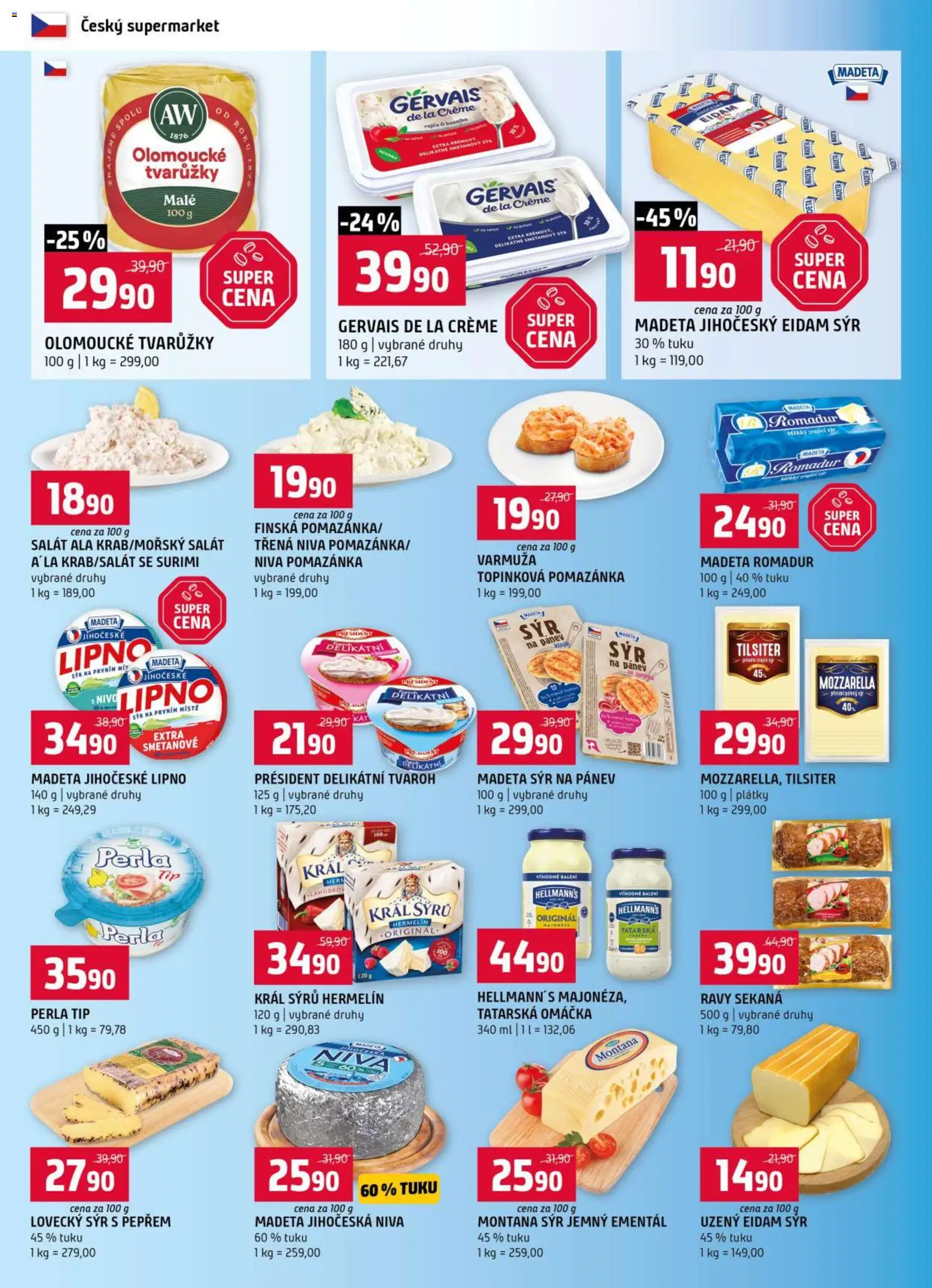 Terno leták od 27.05.2026 | Strana: 4 | Produkty: Ementál, Hellmann's, Romadur, Miš