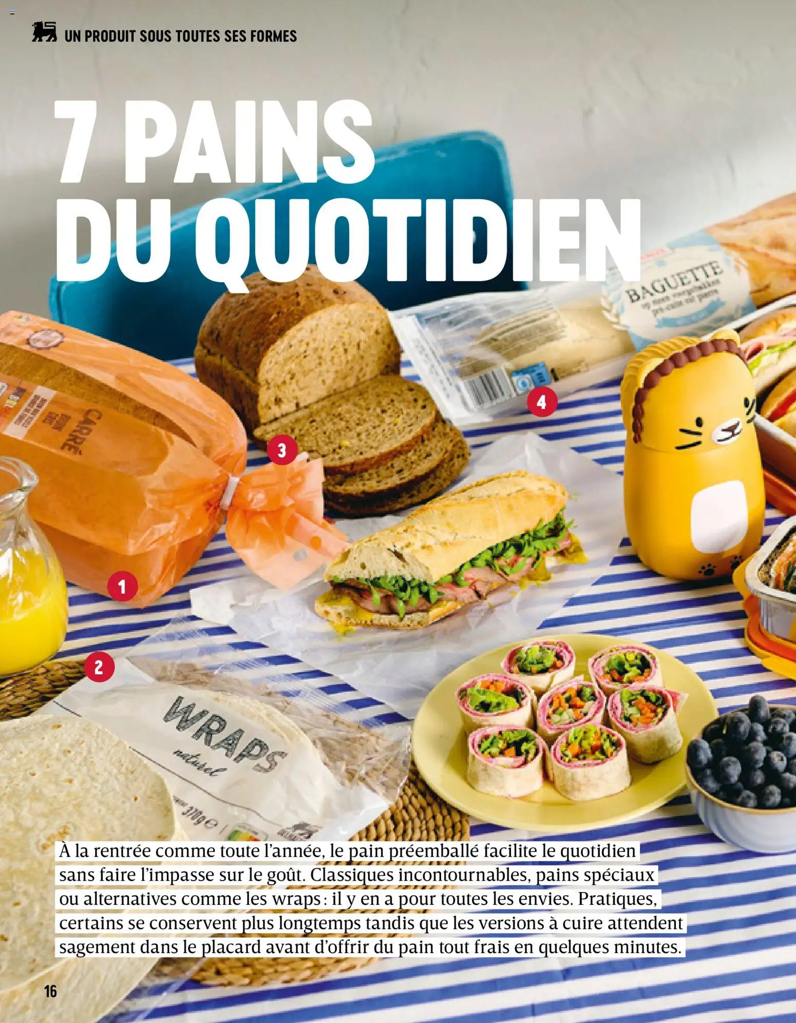 {H1} | Pagina: 16 | Producten: Baguette, La
