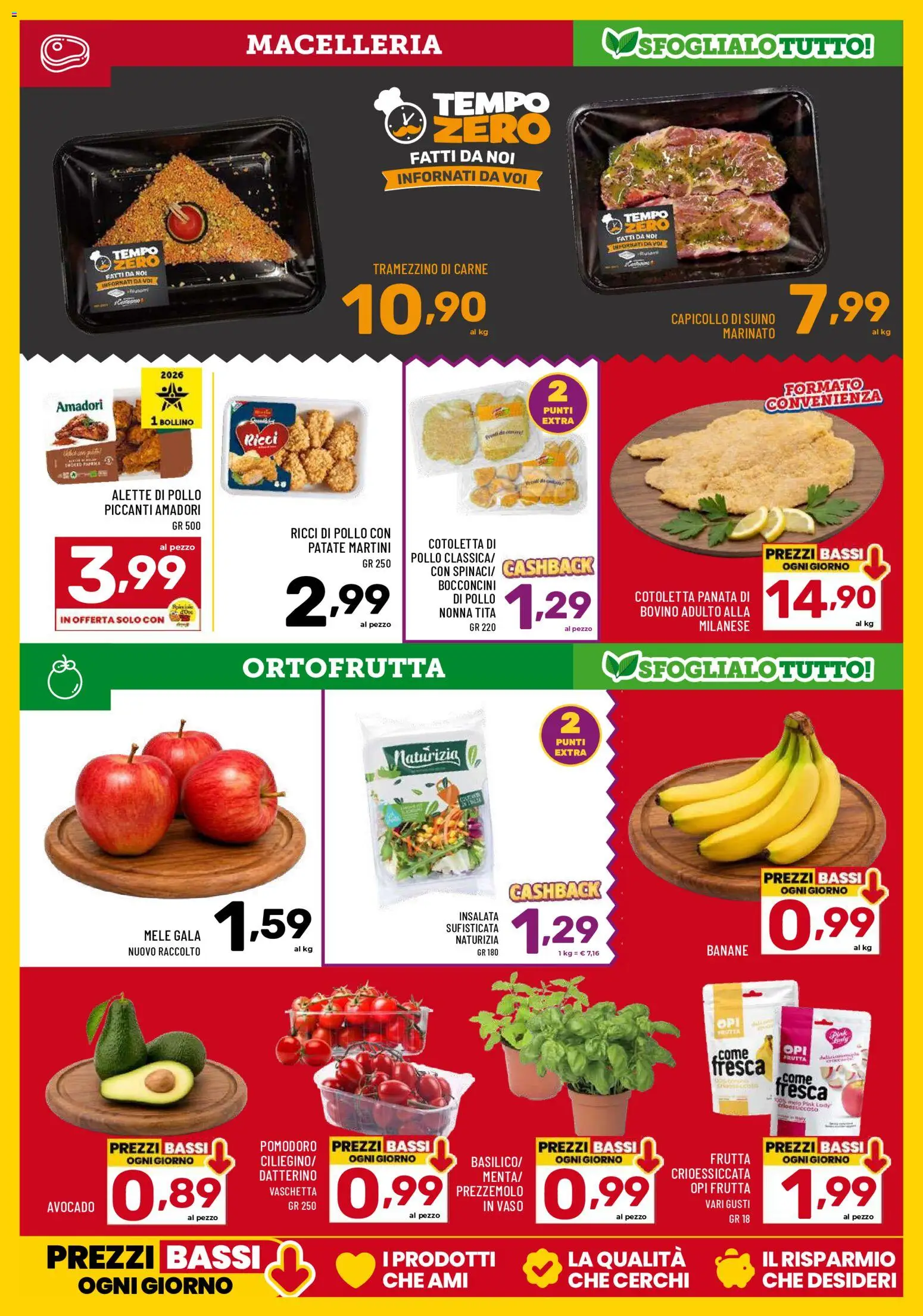 Volantino Il Centesimo del 01/09/2026 | Pagina: 5 | Prodotti: Pollo, Mele, Frutta, Prezzemolo