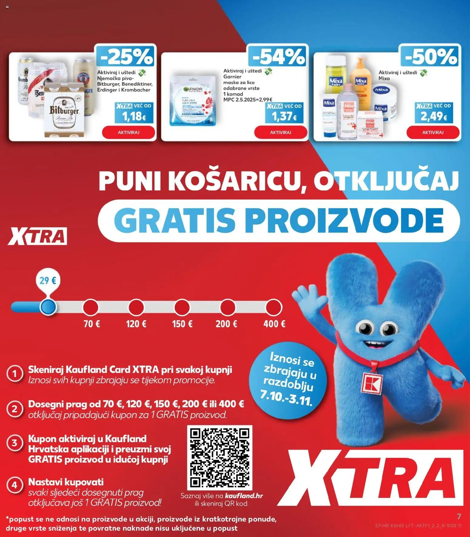 Kaufland katalog | vrijedi od 21.10.2026 | Stranica: 7 | Proizvodi: Maska za lice, Maska, Garnier