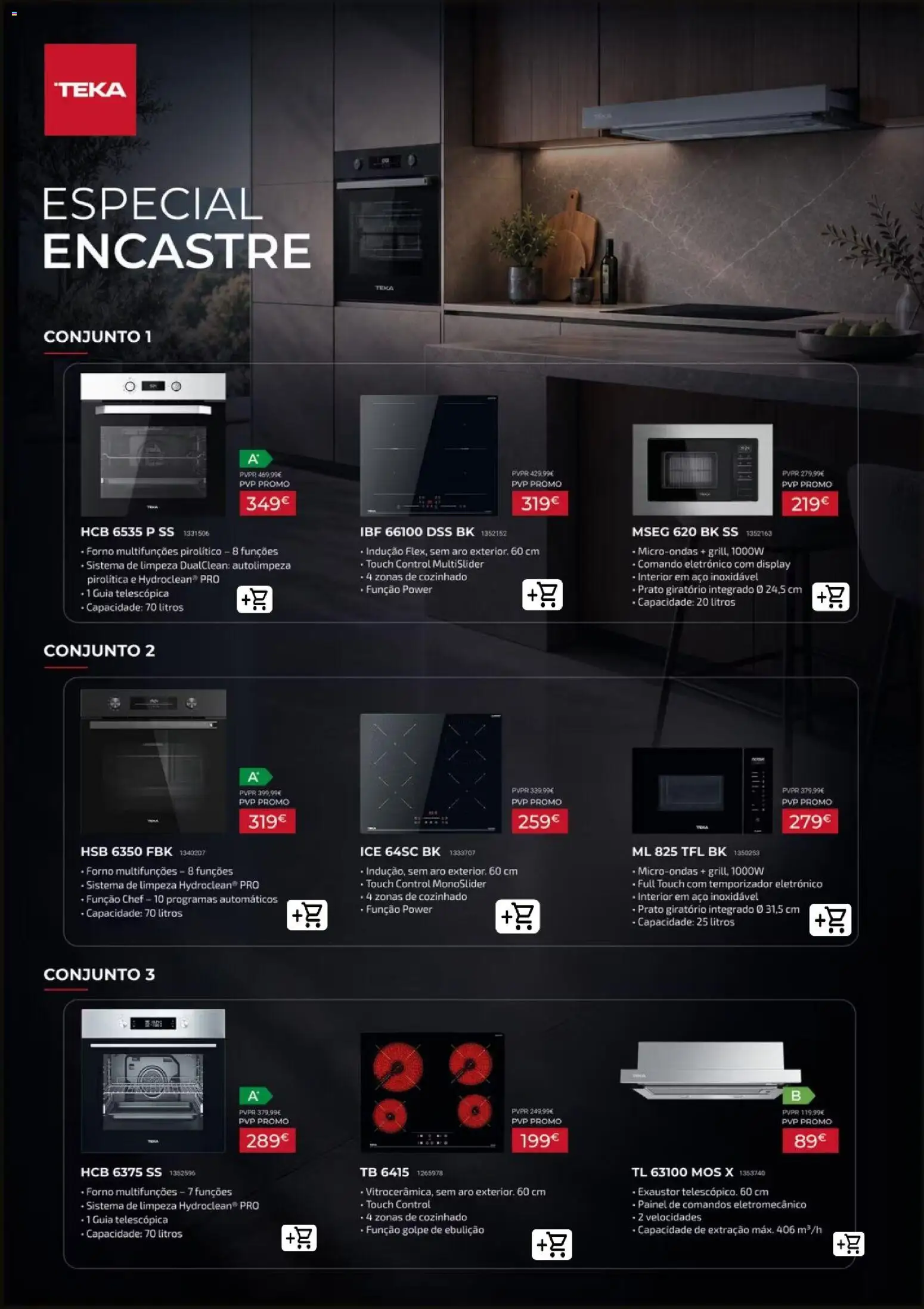 Radio Popular Especial Encastre │ válido de 07/10/2026 | Página: 18 | Produtos: Forno, Exaustor, Microondas