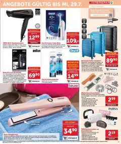 Interspar Flugblatt - Burgenland Sued ab 09.07.2026 gültig | Seite: 16 | Produkte: Handtasche, USB, Haartrockner