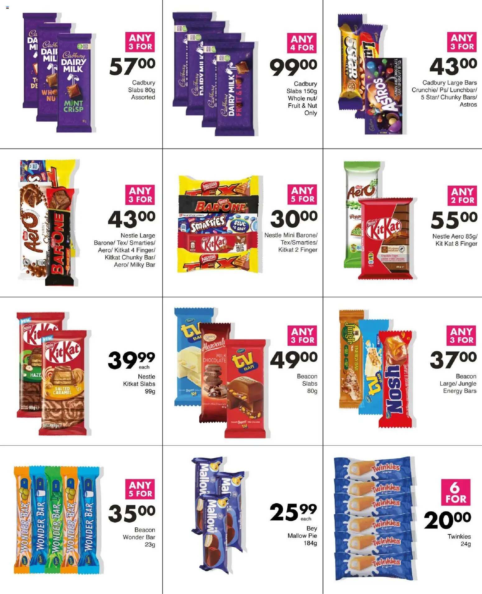 New Save catalogue – valid from 13/08/2026 | Page: 44 | Products: Milk, Chocolate, Fruit