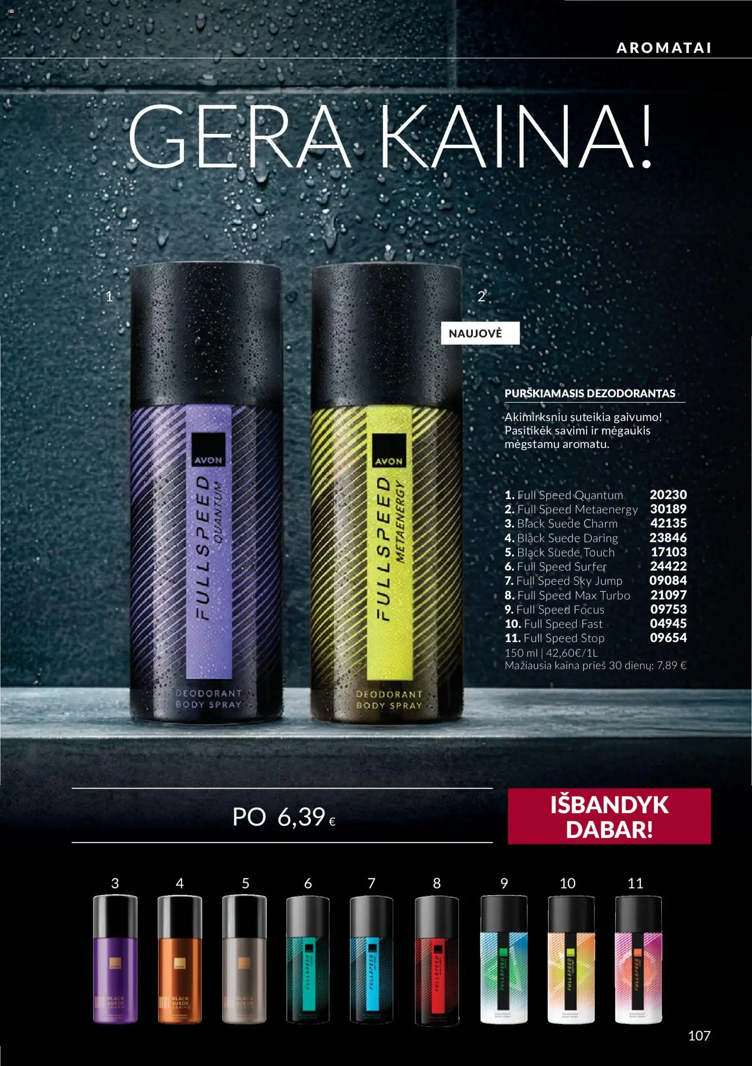 AVON akcijos nuo 2026.09.30 | Puslapis: 107