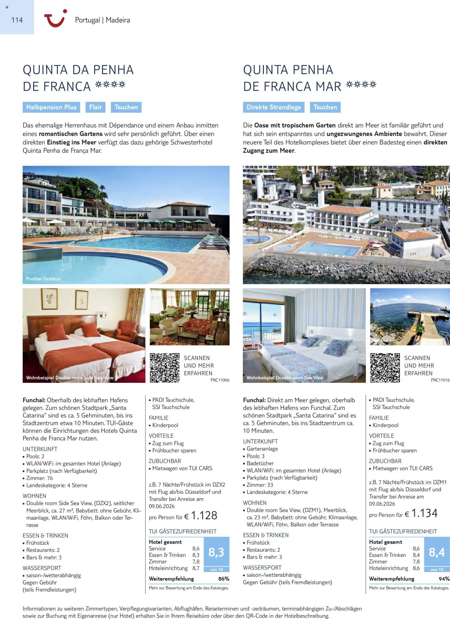 TUI Prospekt Südeuropa & Nordafrika 2026/27 – gültig ab 03.03.2026 | Seite: 114 | Produkte: Babybett