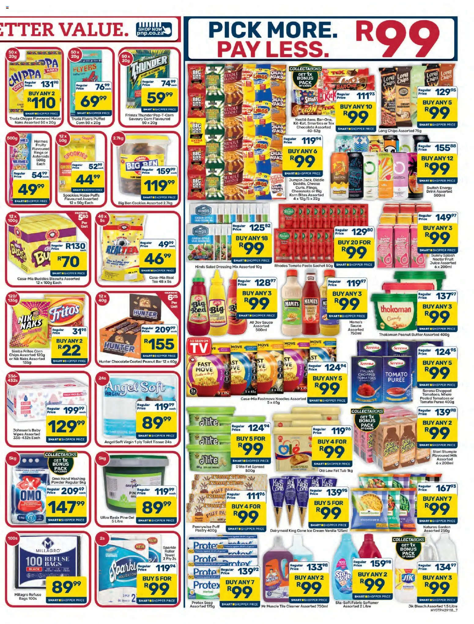 New Pick n Pay catalogue – valid from 23/10/2026 | Page: 7 | Products: Salad dressing, Pasta, Dressing, Peanut butter