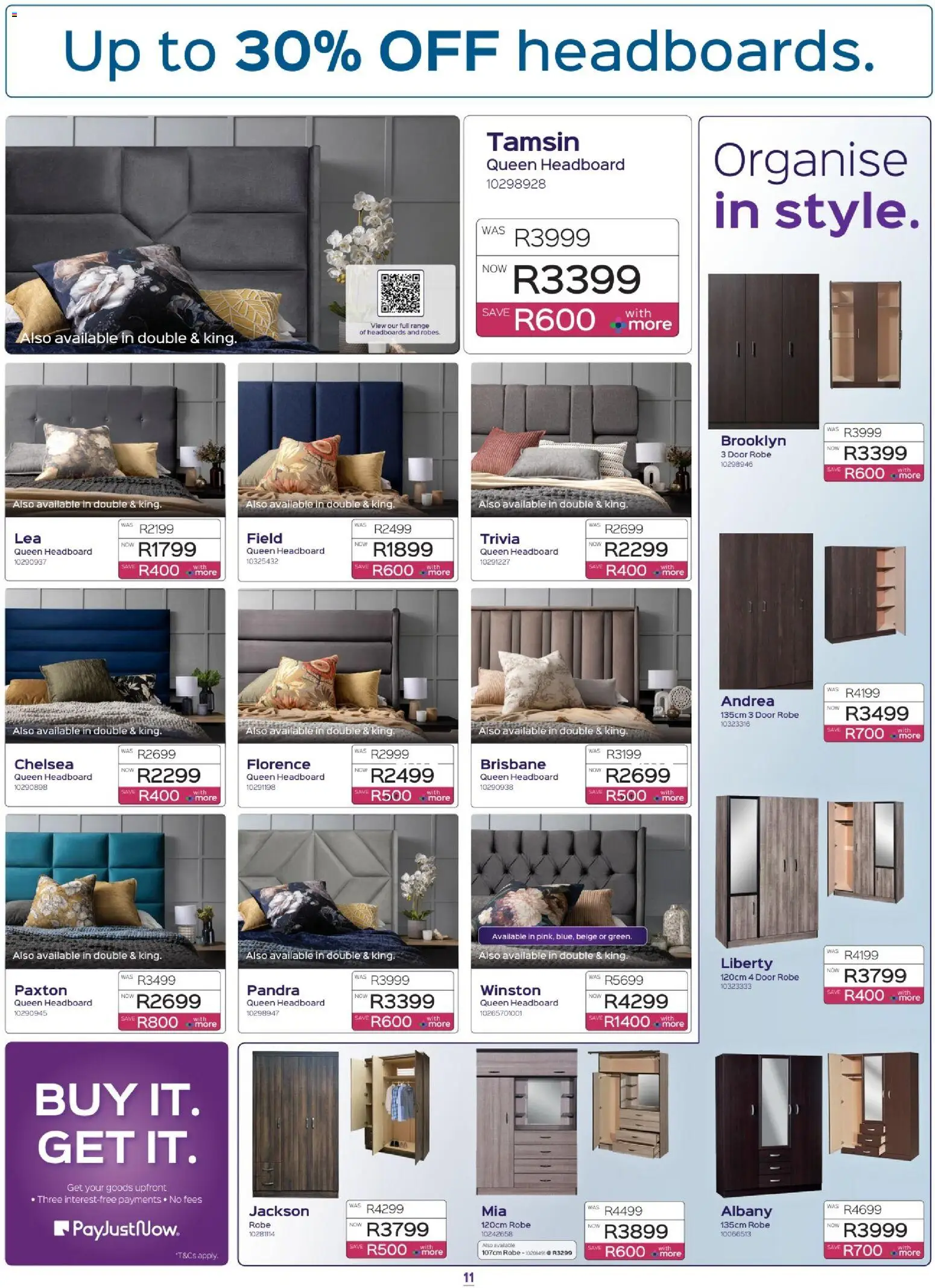 New Sleepmasters catalogue – valid from 17/09/2026 | Page: 11