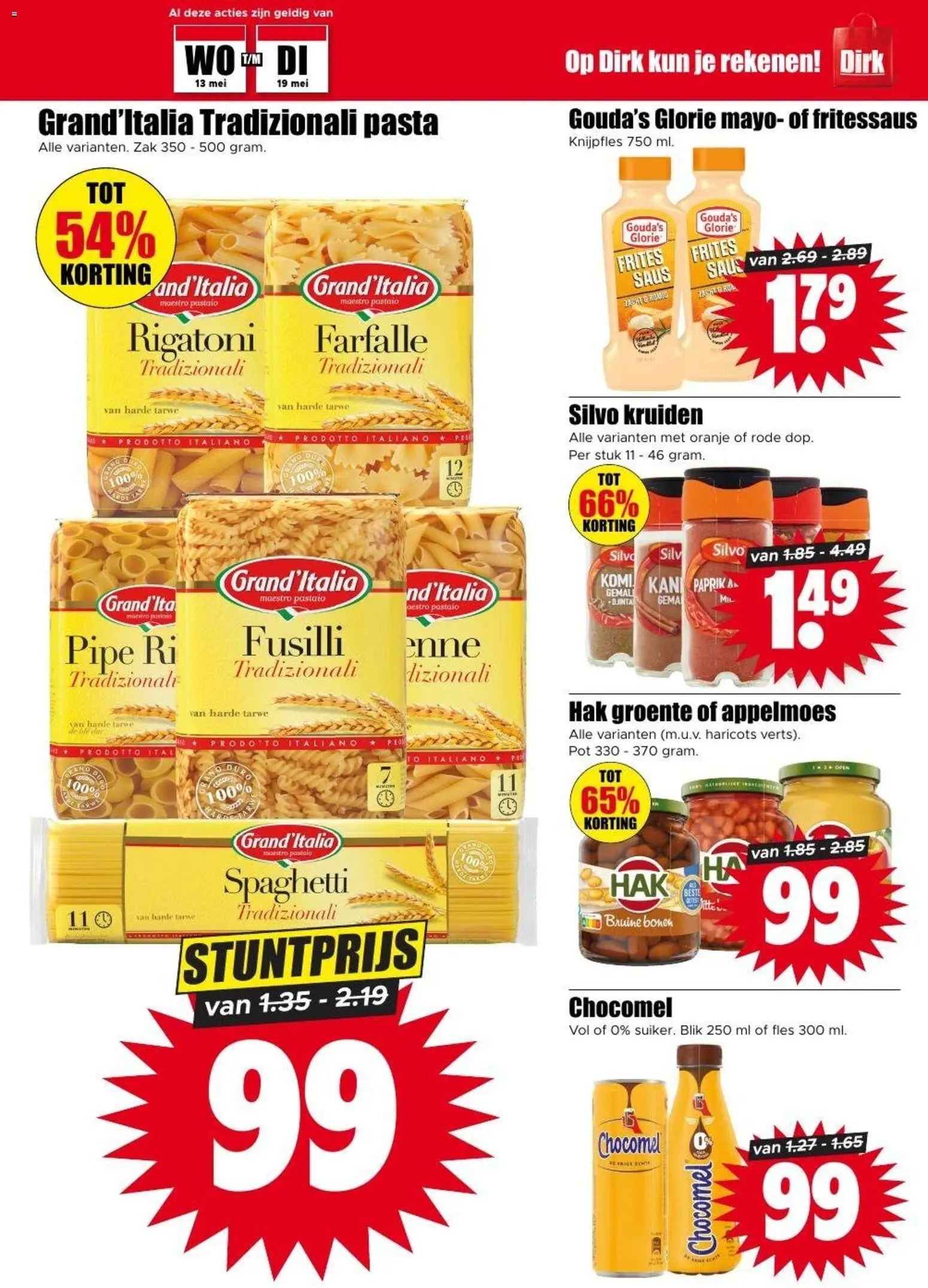 {H1} | Pagina: 19 | Producten: Pot, Pasta, Tarwe, Saus