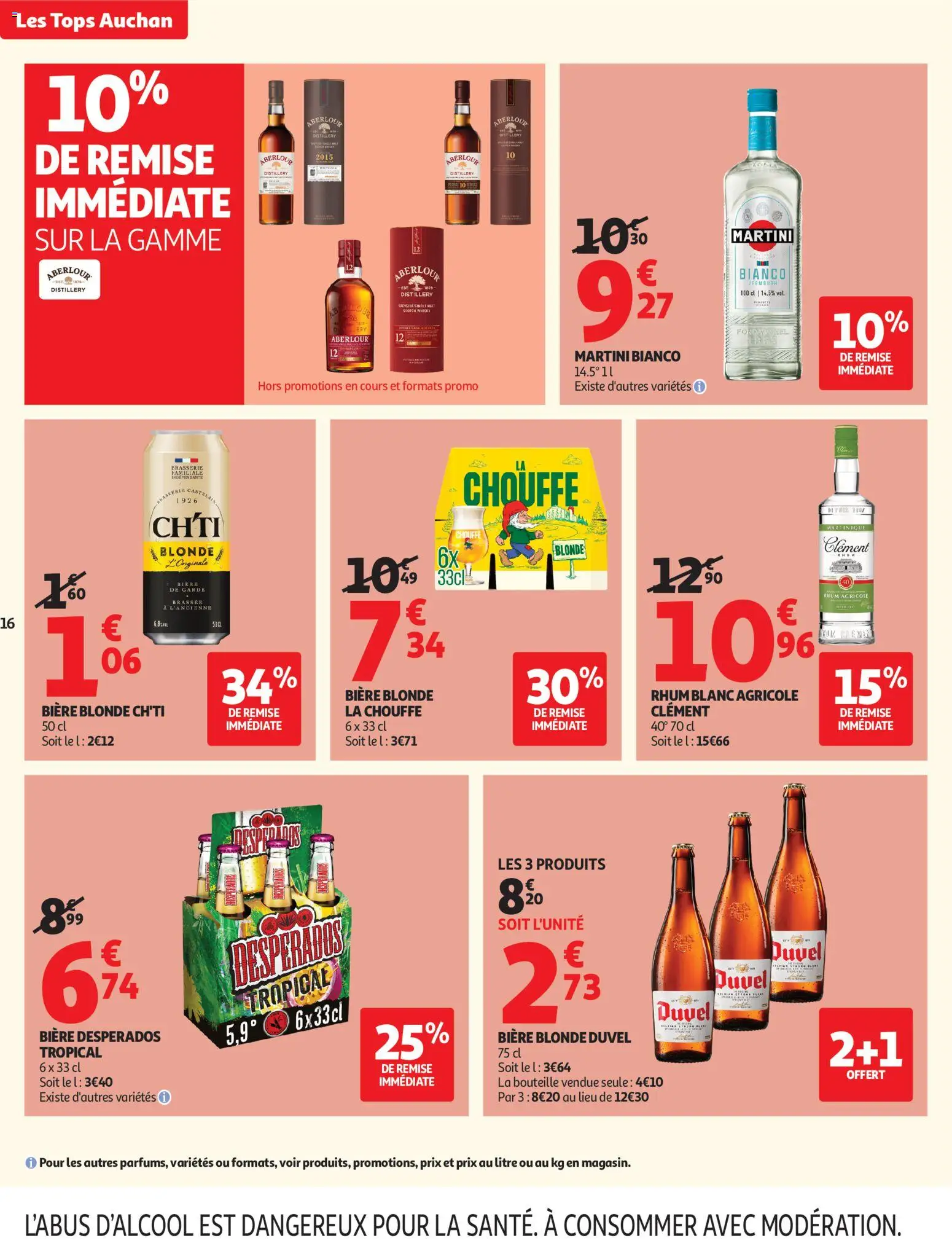 {H1} | Pagina: 16 | Producten: Whisky, Desperados, Martini, Martini Bianco