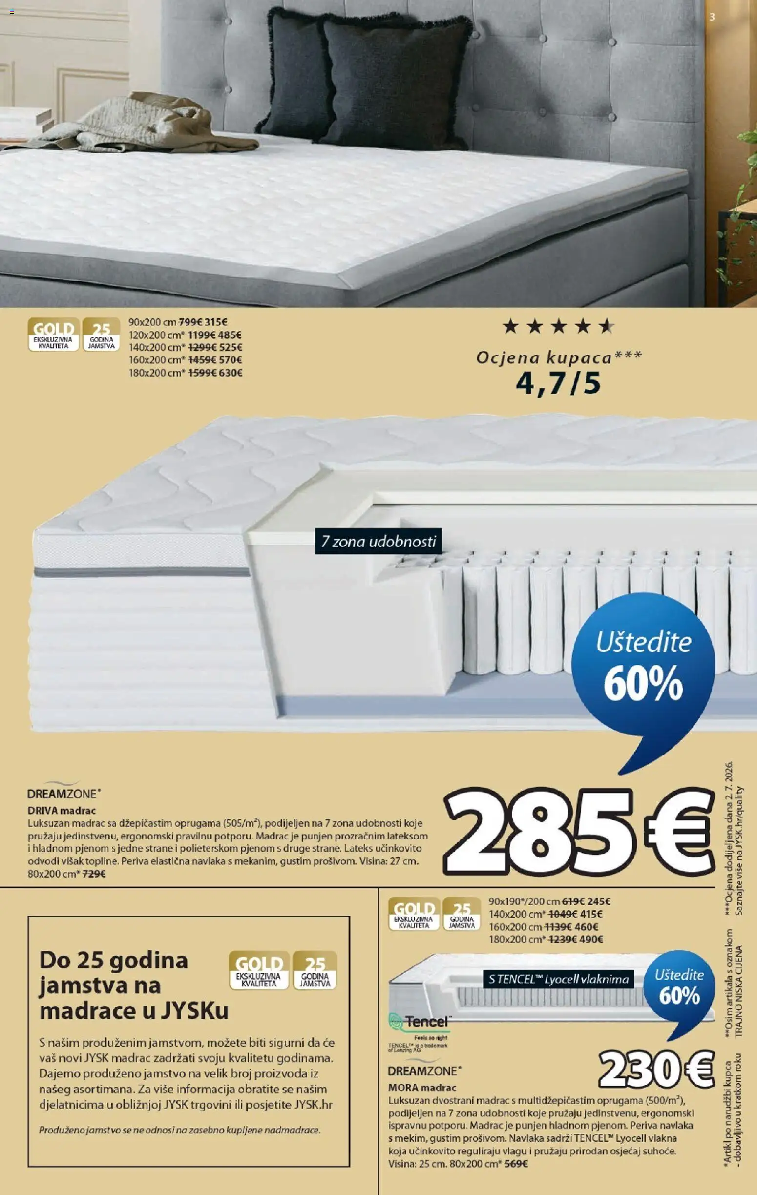 JYSK katalog | vrijedi od 09.09.2026 | Stranica: 3