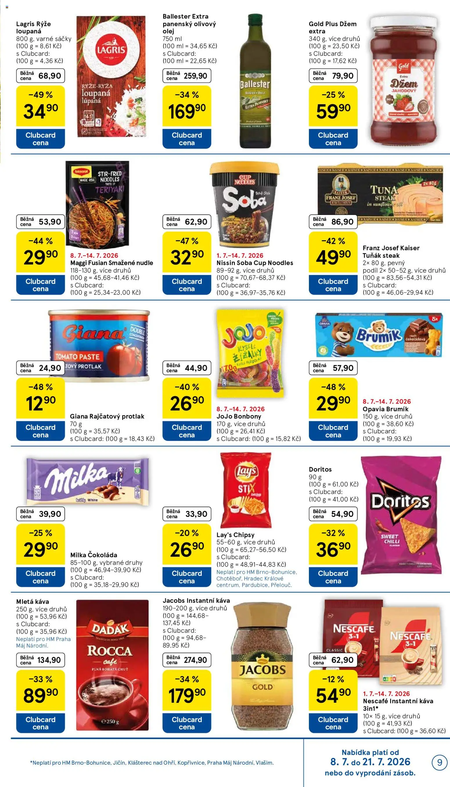 Tesco leták - Hypermarket od 08.07.2026 | Strana: 9