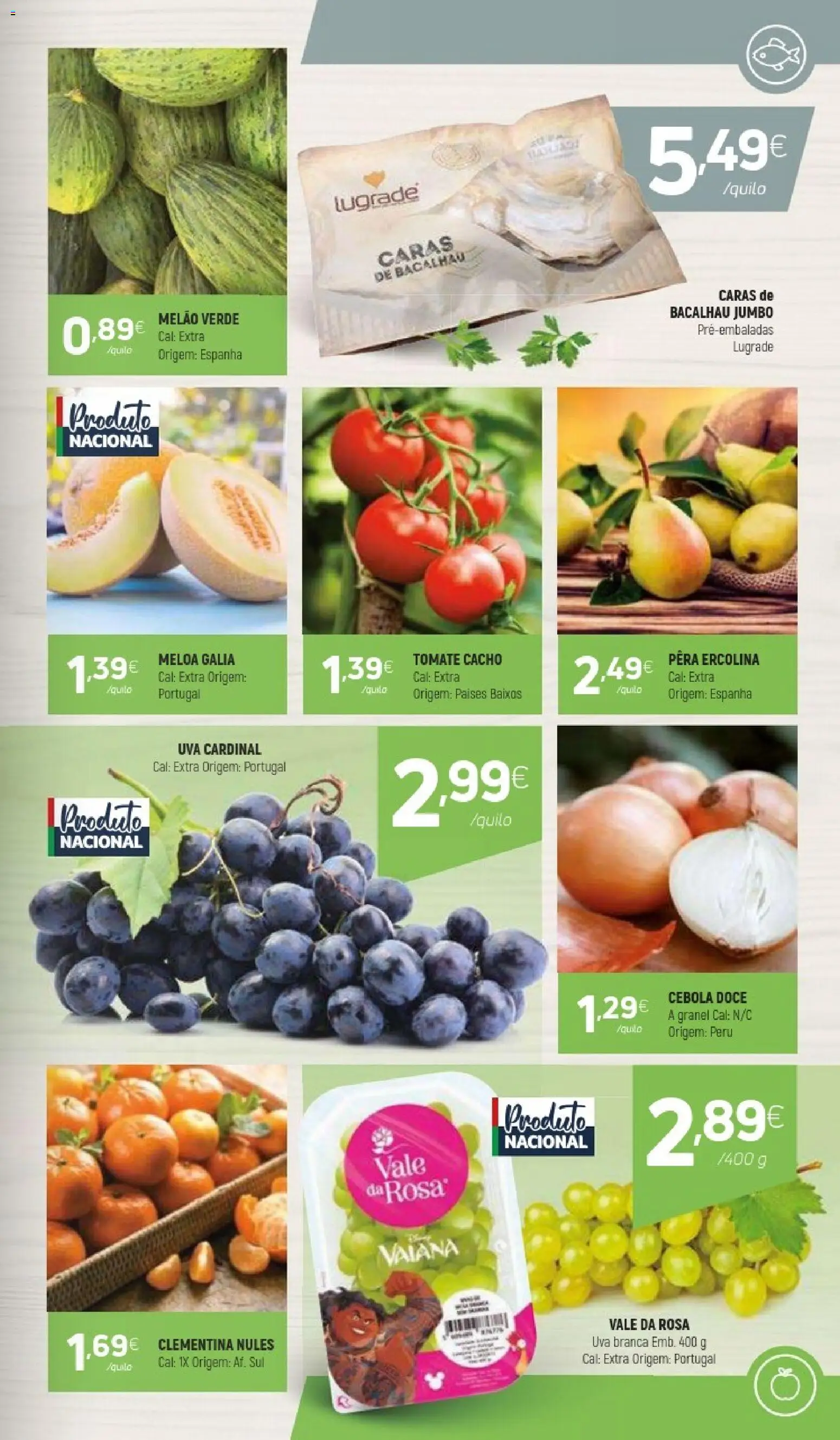 Coviran folheto │ válido de 28/07/2026 | Página: 3 | Produtos: Peru, Cebola, Tomate, Melão