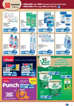 Anteprima del volantino Carrefour volantino Iper Punti Sprint Payback valido a partire dal 13/10/2026 | Pagina: 15 | Prodotti: Spugna, Riso, Piatti, Lavatrice