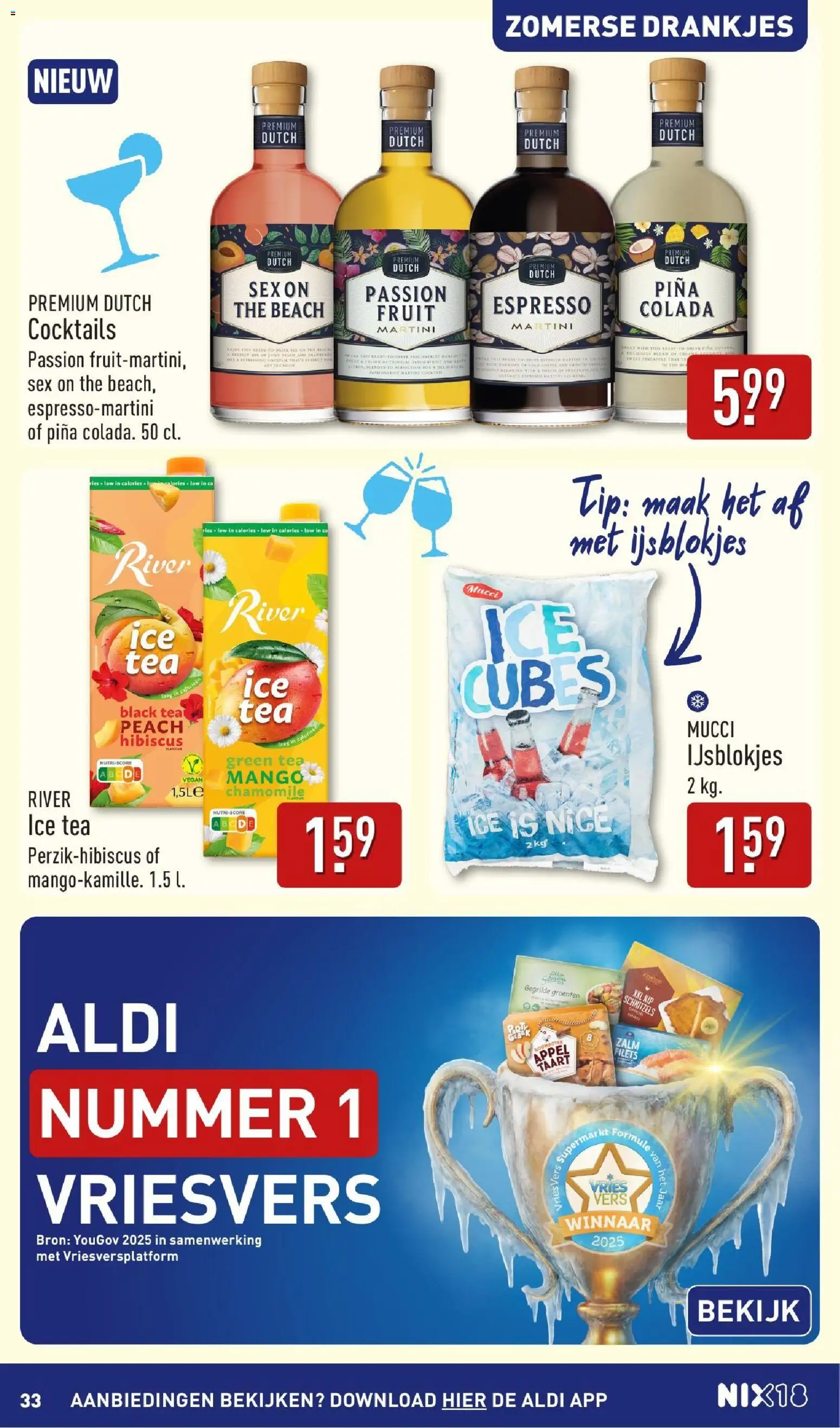 {H1} | Pagina: 33 | Producten: Zalm, Roomboter, Groenten, Mango