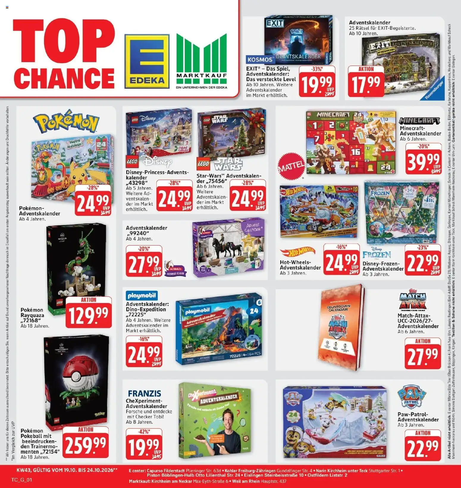 Edeka Prospekt Eislingen (ab 19.10.2026) » Angebote Online | Seite: 35