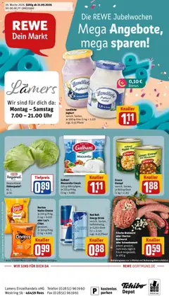 Rewe Prospekt Rees ab 21.09.2026 gültig