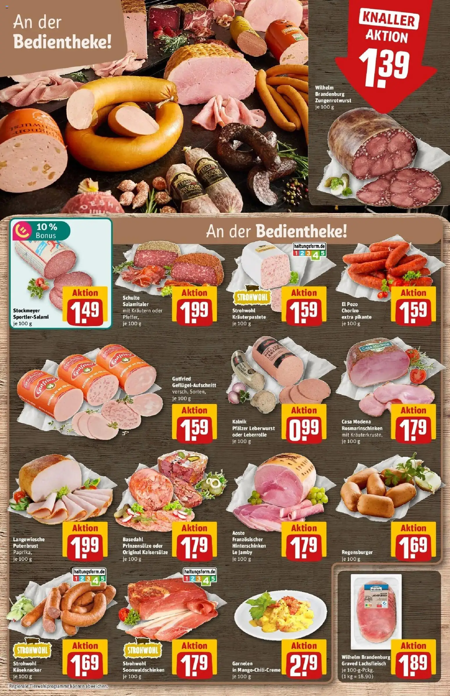 REWE Prospekt ab 07.09.2026 zum Blättern » Angebote | Seite: 10 | Produkte: Putenbrust, Garnelen