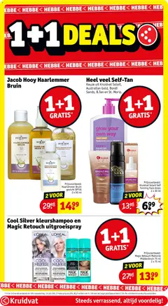 Kruidvat folder week 34 - Voorbeeld van een folder van Kruidvat, geldig van 18-08-2026 | Pagina: 6 | Producten: Mes, Kan, Gezichtscrème, La