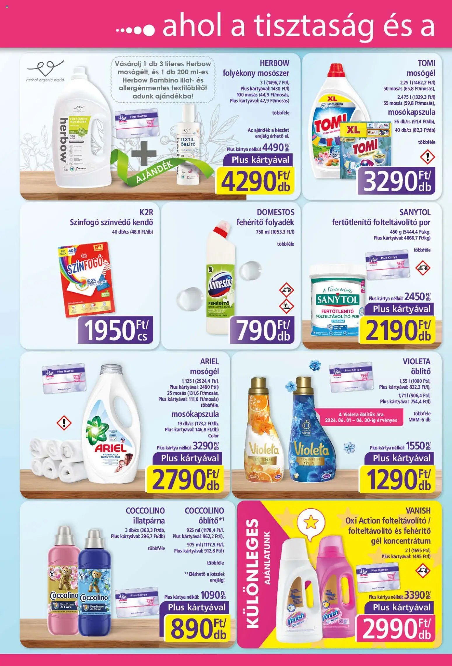 Plus Market akciós ujság - amely érvényes a következő dátumtól: 18.06.2026 | Oldal: 2