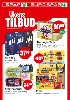 Forhåndsvisning av Spar kundeavis gyldig fra 24/08/2026