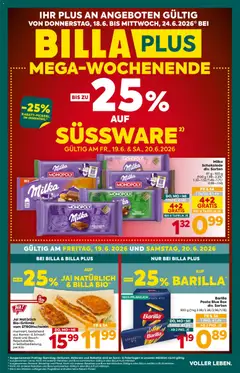 Billa Plus Flugblatt ab 18.06.2026 gültig