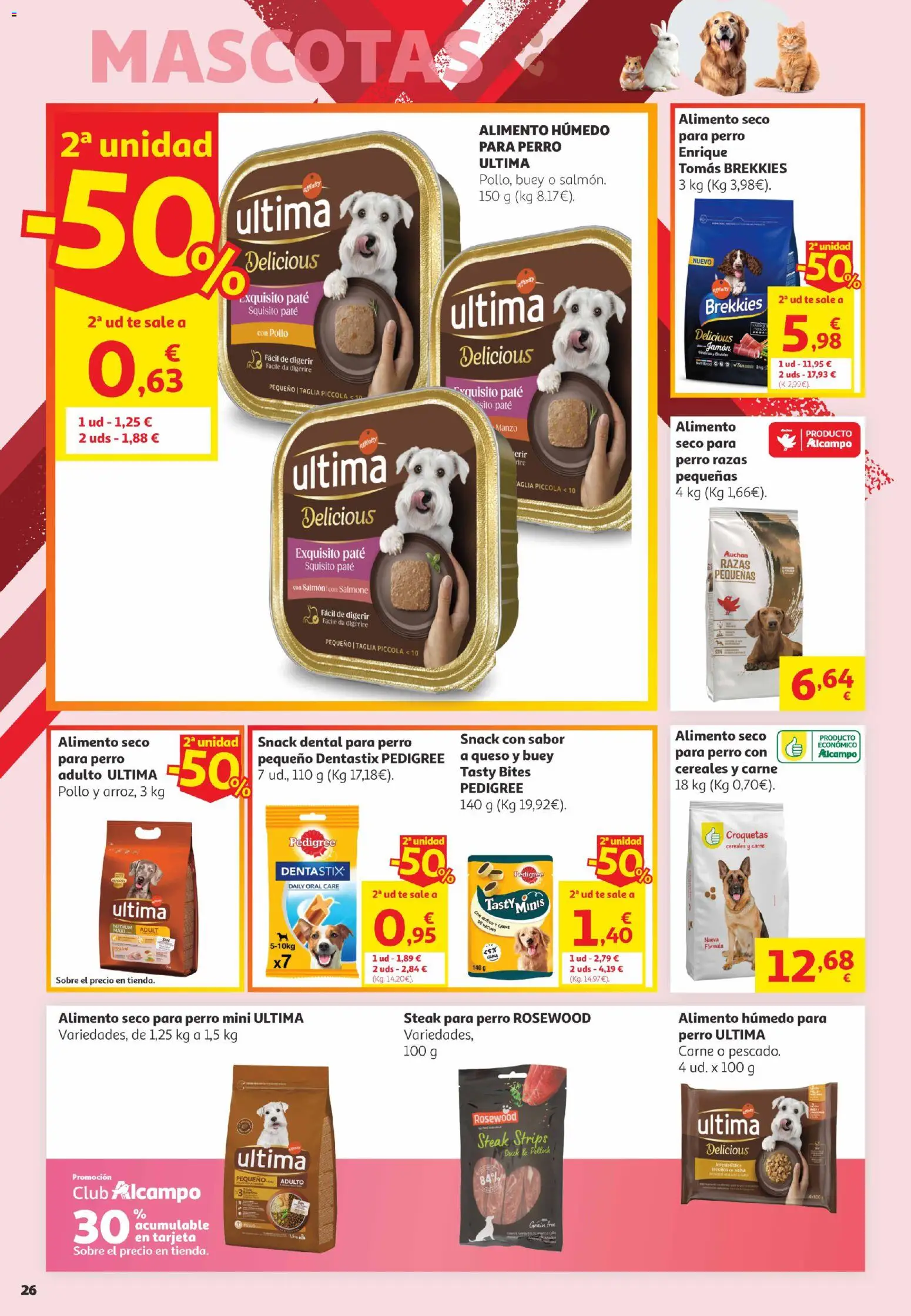 Alcampo Canarias │ válido desde el 02.06.2026 | Página: 26 | Productos: Queso, Jamón, Paté, Croquetas